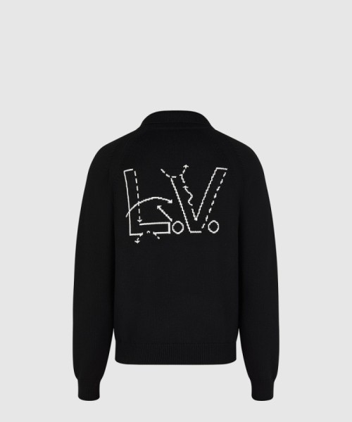 [LOUIS VUITTON-루이비통]LVxNBA 니트 재킷 1A8H6N