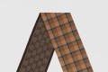 [GUCCI-구찌]GG 앤 타탄체크 울 자카르 스카프 713142