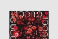 [GUCCI-구찌]로고 플라워 프린팅 실크 스카프 786262