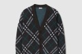 [BURBERRY-버버리]체크 울 모헤어 블렌드 카디건 80934961