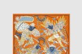 [HERMES-에르메스]Le Sacre des Saisons 90 까레 실크 스카프