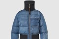 [LOUIS VUITTON-루이비통]데님 프린트 크롭 푸퍼 재킷 1AGBUG