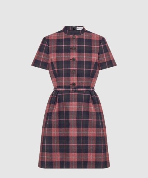 [DIOR-디올]벨트 쇼트 드레스 511R5