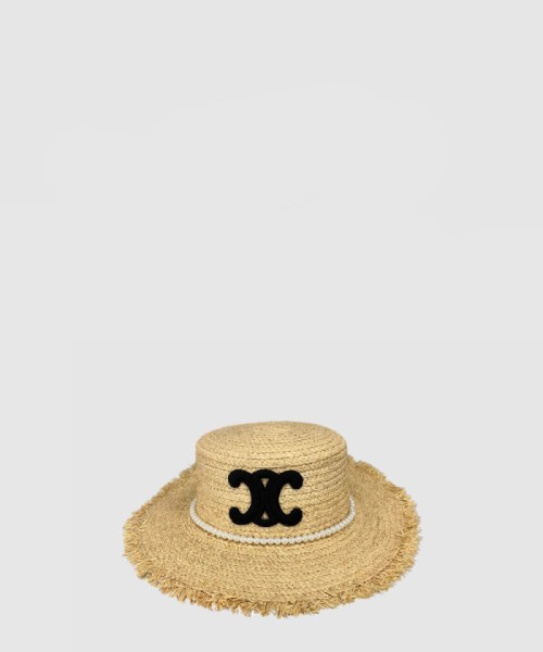 [CELINE-셀린느]밀짚모자 선캡 2A98B4