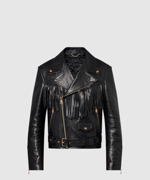 [LOUIS VUITTON-루이비통]PERFECTO 프린지 레더 재킷 1AFXFN