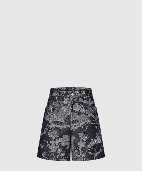 [LOUIS VUITTON-루이비통]데님 쇼츠 1AFQFR