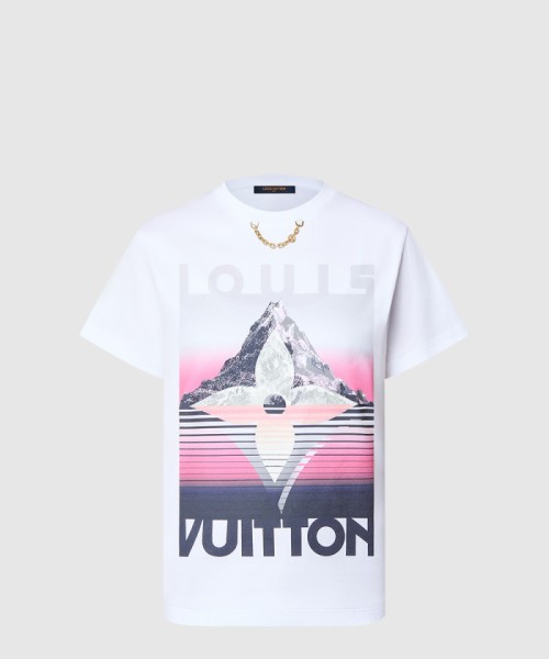[LOUIS VUITTON-루이비통]모노그램 플라워 마운틴 티셔츠 1AGDJZ