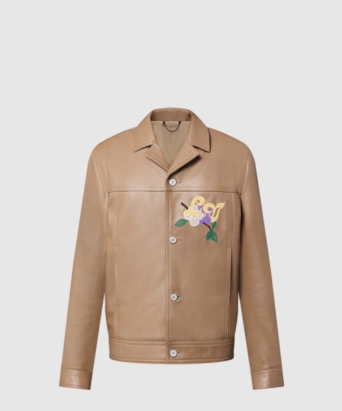 [LOUIS VUITTON-루이비통]엠브로이더드 레더 블루종 1AFQO5