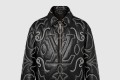 [LOUIS VUITTON-루이비통]자수 가죽 봄버 재킷 1AFXHJ