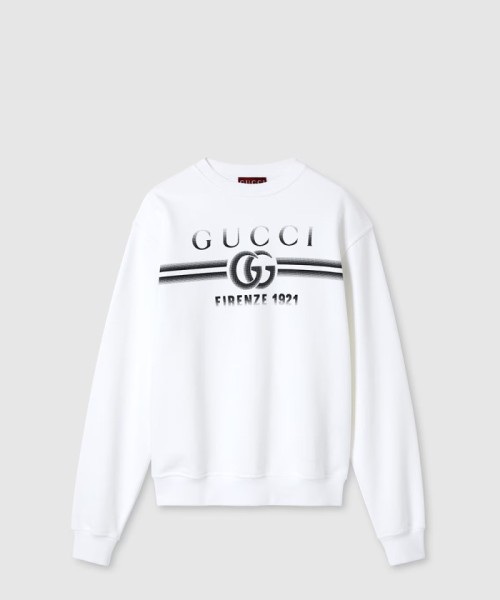[GUCCI-구찌]코튼 저지 스웨트셔츠 ‎784413