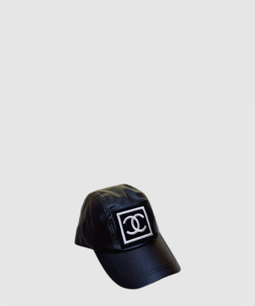 [CHANEL-샤넬]가죽 베이스볼 캡 AA6512