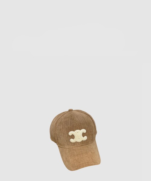 [CELINE-셀린느]코듀로이 자수 베이스볼 캡 2A13B7