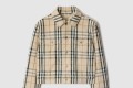 [BURBERRY-버버리]크롭 체크 데님 재킷 80975421