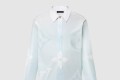 [LOUIS VUITTON-루이비통]모노그램 프린티드 롱 슬리브드 코튼 포플린 셔츠 1AFXVX