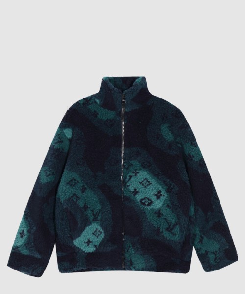 [LOUIS VUITTON-루이비통]모노그램 카모 플리스 블루종 1AATYX