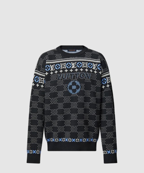 [LOUIS VUITTON-루이비통]자카드 울 풀오버 1AGJU8