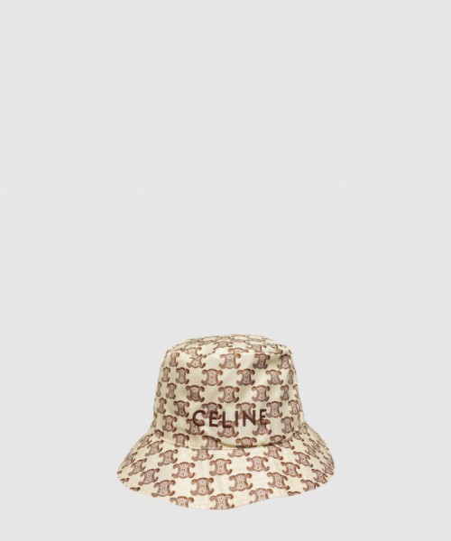 [CELINE-셀린느]트리오페 로고 버킷햇 2AU3A7