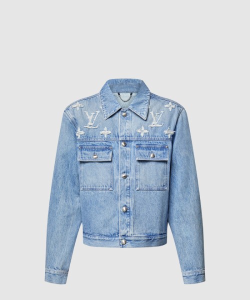 [LOUIS VUITTON-루이비통]데님 트러커 재킷 1AGING