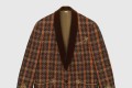 [GUCCI-구찌]라메 스레드 체크 레이온 재킷 644386