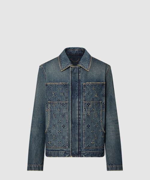 [LOUIS VUITTON-루이비통]카고 데님 재킷 1ABJ75