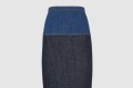 [FENDI-펜디]투톤 데님 스커트 FLQ588