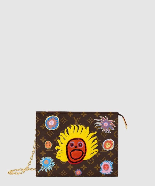 [LOUIS VUITTON-루이비통]LV x YK 토일레트리 파우치 온 체인 M81982