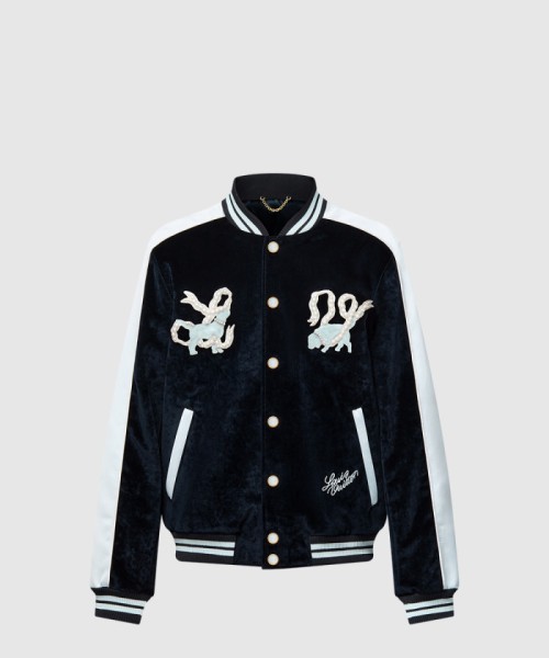 [LOUIS VUITTON-루이비통]데님 벨벳 수베니어 재킷 1AGIMF