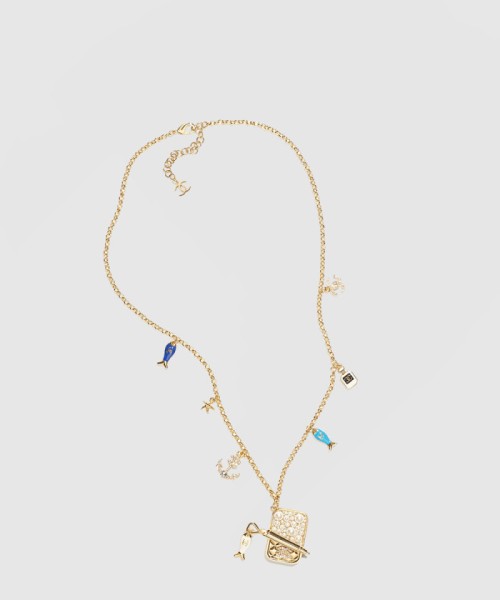 [CHANEL-샤넬]Long Pendant 목걸이 ABF041