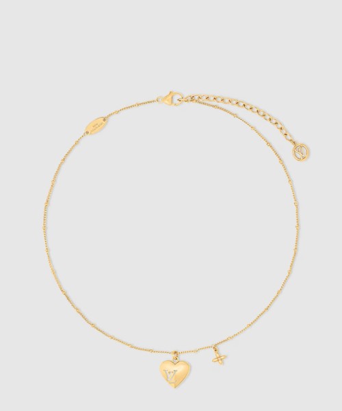 [LOUIS VUITTON-루이비통]마이 LV 하트 목걸이 M02310