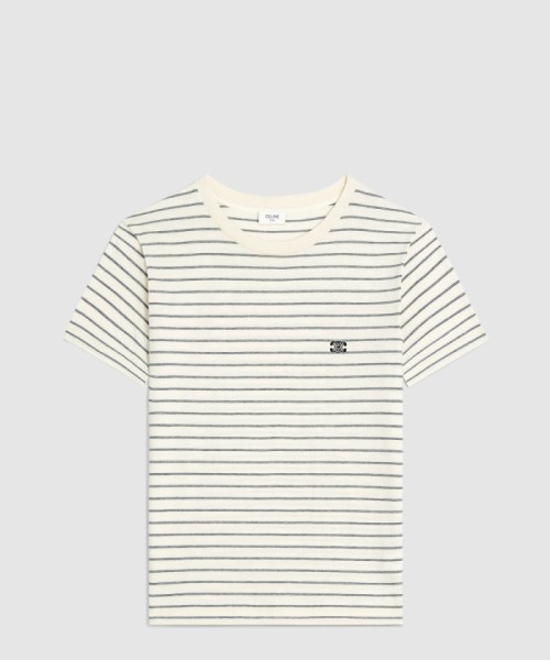 [CELINE-셀린느]트리옹프 레귤러 티셔츠 2X66H6