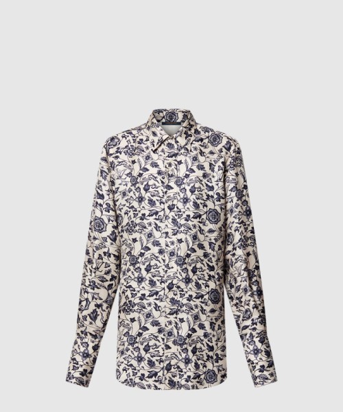[LOUIS VUITTON-루이비통]보태니컬 프린트 실크 셔츠 1AGPYV