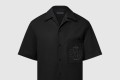[LOUIS VUITTON-루이비통]엠브로이더드 쇼트 슬리브드 코튼 셔츠 1AHCHE