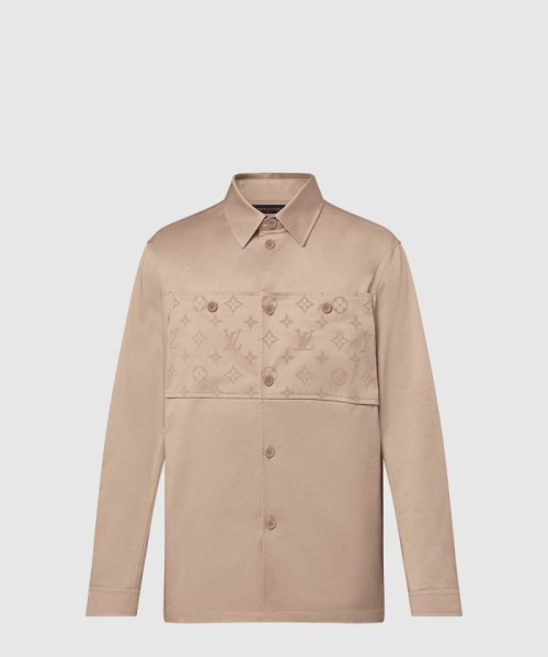 [LOUIS VUITTON-루이비통]플록 캐주얼 재킷 스타일 셔츠 1AFBVV