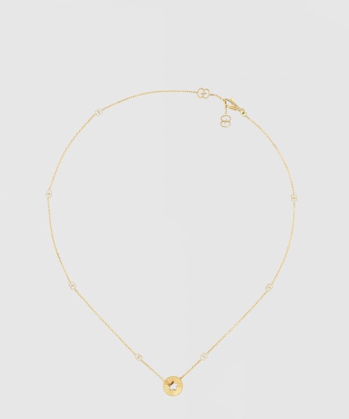 [GUCCI-구찌]옐로우 18K 골드 별 목걸이 729363