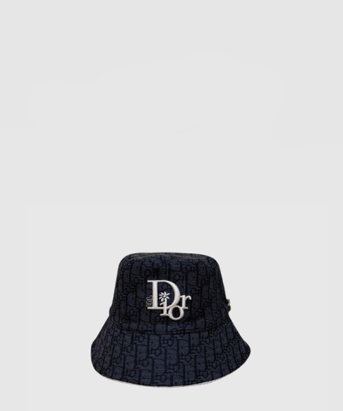 [DIOR-디올]양면 디올 로고 버킷햇 68UL2