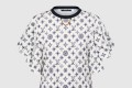 [LOUIS VUITTON-루이비통]모노그램 플라운스 슬리브 티셔츠 1AGQB1