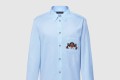 [LOUIS VUITTON-루이비통]엠브로이더드 롱 슬리브드 코튼 셔츠 1AGJNC