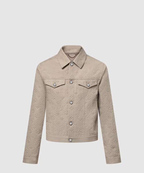 [LOUIS VUITTON-루이비통]모노그램 엠보싱 데님 재킷 1AHBEZ