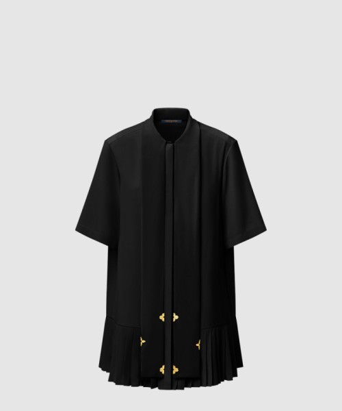 [LOUIS VUITTON-루이비통]라발리에르 플리츠 드레스 1AGP57