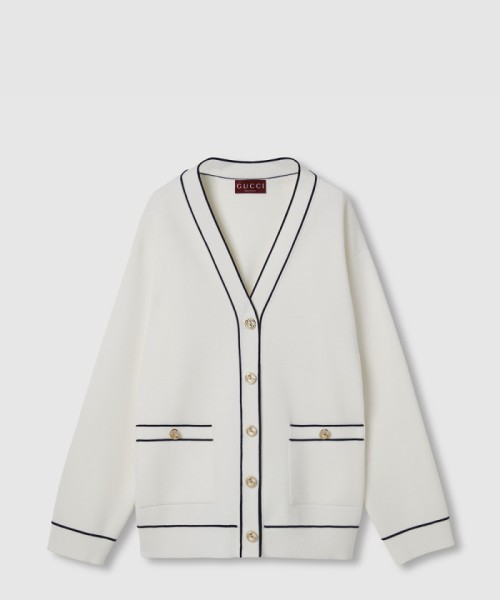 [GUCCI-구찌]파인 울 카디건 811946