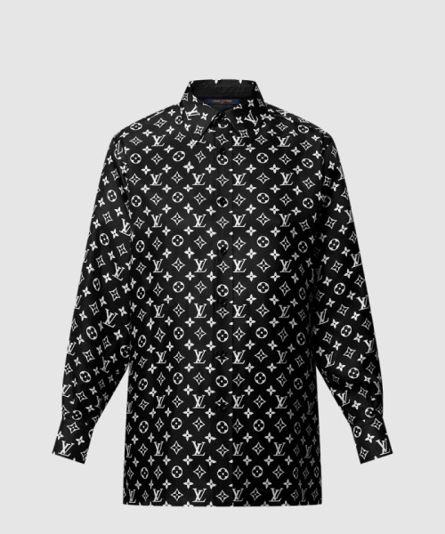[LOUIS VUITTON-루이비통]모노그램 실크 셔츠 1AHENB