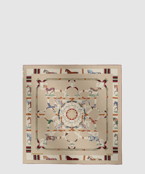 [HERMES-에르메스]Eperon d'Or et Tenues de Jour 숄 90