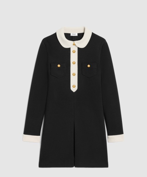 [CELINE-셀린느]울 저지 미니 스윙 스커트 2X49O7