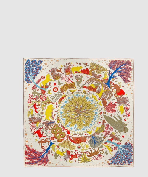 [HERMES-에르메스]Sous le Charme d'Orphee 숄 140