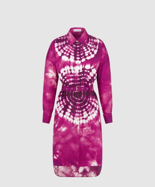 [DIOR-디올]Miss Dior 벨트 셔츠 드레스 521R4