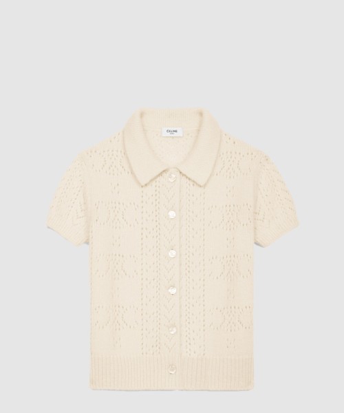 [CELINE-셀린느]가디건 포인텔 캐시미어 RY06C0