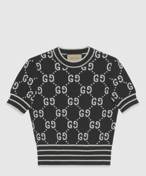 [GUCCI-구찌]GG 코튼 자카드 탑 753914