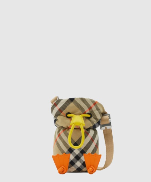 [BURBERRY-버버리]덕 체크 나일론 보틀 홀더 80893511