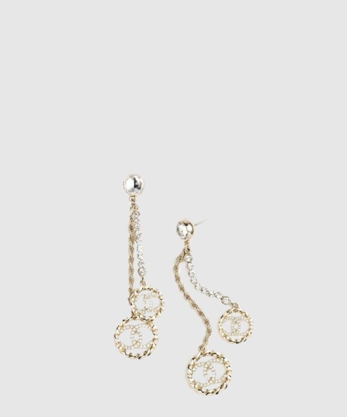 [CHANEL-샤넬]클래식 더블 C 이어링 ABA378