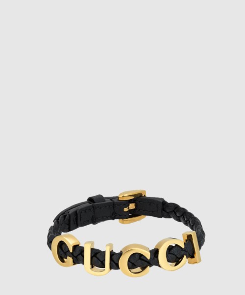 [GUCCI-구찌]레더 팔찌 684631